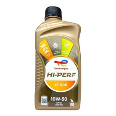 TOTAL Hi-PERF 4T 900 10W50 全合成機油 歐洲製 摩托車機油, 1個, 900 4T 10W50