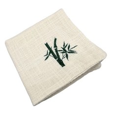 두꺼운 면 티 타월 흡수성 다용도 주방 천 식기용, Rich bamboo green