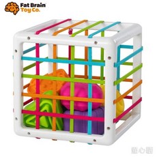 【FatBrain】寶寶放我出來積木，嬰幼兒啟蒙玩具，安全無毒，激發創造力與想像力, 1個