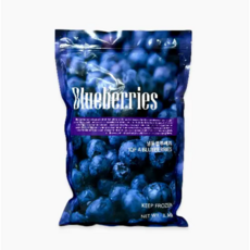 선인 냉동블루베리IQF / [아이스박스 포함], 5개, 1kg