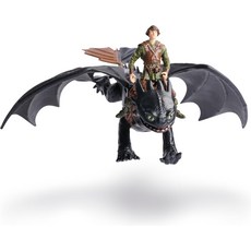 드림웍스 드래곤 훈련 방법 이빨 없는 딸꾹질 바이킹 듀오 액션 피규어 4세 이상 용 장난감, Toothless & Hiccup
