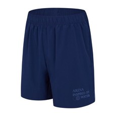 백화점상품 아레나 수영용품 카일 3.5부 레저 팬츠 네이비 편안한