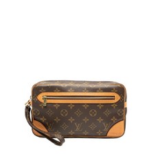 루이 비통 중고 2002 모노그램 말리 드라곤 GM 클러치