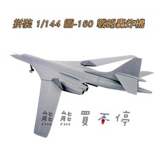 Puzzle Model 1/144 俄羅斯圖-160白天鵝遠程轟炸機拼裝模型 可變後掠翼設計, 1個