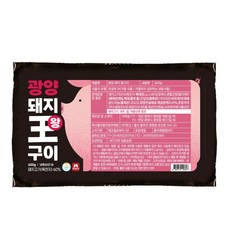 광양 양념 돼지 왕구이, 7개, 600g