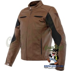 【吉兒基地 Gear Base】Dainese Razon 2 真皮 夾克 防摔 外套 摩托車 咖啡色復古 重機, 54