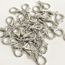 대용량 랍스터고리 10mm 100p 재료 고리 랍스터 연결 개 악세사리 DIY 게 부자재, 본상품