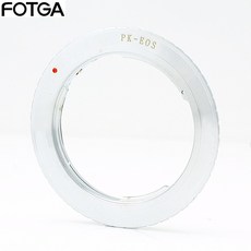 又敗家Fotga鏡頭轉接環PK轉EOS接環，適用Pentax轉EOS，M鏡A鏡K鏡, 1個