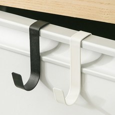 리빙조이 도어후크 행주걸이, 화이트, 1개