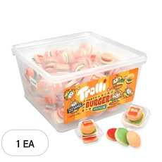 트롤리 미니버거 모양젤리 60p 600g 1개