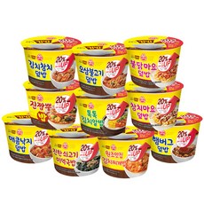 오뚜기 컵밥 10종 (김치찌개+김치참치+매콤낙지+불닭마요+미역국+오삼불고기+진짬뽕+참치마요+톡톡김치알밥+햄버그), 1세트
