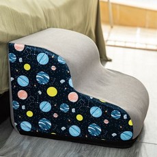寵物樓梯 高密度可拆洗防滑寵物斜坡 海綿狗狗貓爬梯, 1個, 兩階璀璨星際-高30*長40*寬40cm