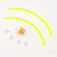 49cc 50cc 110cc 125cc 가솔린 연료 필터 및 연료 파이프 모터크로스 더트 피트 바이크 모페드 스쿠터 ATV, 02 Normal Yellow