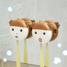 마루는강쥐 UV 칫솔살균기 휴대용 캐릭터 칫솔 소독 케이스, 1, 시원마루