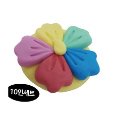 향기 색동무궁화 비누만들기 10인 찰흙도우 비누만들기키트 촉감놀이