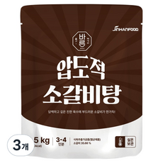 진한식품 압도적 소갈비탕, 1.5kg, 3개
