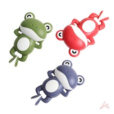 해피콩 태엽개구리 목욕놀이장난감