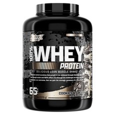 Nutrex Research 乳清蛋白粉 奶油餅乾風味, 1個, 2275克