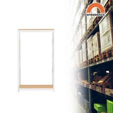 스피드랙 2T 창고선반 중량랙 2단 600 x 300 x 1200, 12mm 양면코팅합판, 12mm 양면코팅합판