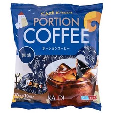 칼디 커피 포션 아이스 커피 언스위트 18g x10개입, 10개입, 3개