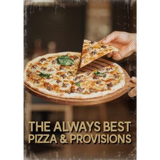 피자 감각있는 키치한 힙한 음식 사진 포토 액자 홈인테리어 방꾸미기 카페 포스터 A2 A3 A4 01, 05