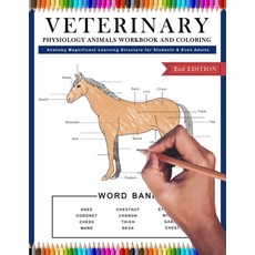 Veterinary Physiology Animals Workbook and Coloring Anatomy Magnificent Learning Structure for Stude... Paperback, Independently Published