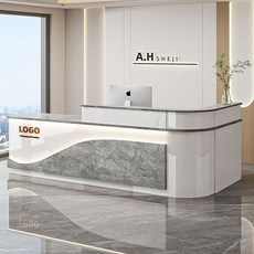 식당 의류매장 미용실 카운터 매장 카운터 테이블 리셉션 업소용 인포데스크, B04(왼쪽)