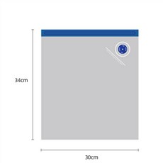食品真空保鮮袋 28絲超厚款 蔬果收納密封袋, 1個, 抽氣30*34 真空保鮮袋 蔬果保鮮袋