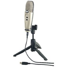 CAD 오디오 USB U1 동적 녹음 마이크, USB Large Diaphragm Cardioid M, 1개