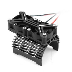 모터 히트 싱크 4274 20000RPM냉각 듀얼 1/7 ARRMA 호환 모터와 4068 1/8 4082 4074 RC CAR FIT TRAXXAS 가능 4268 40-42MM, 검정색, 1개