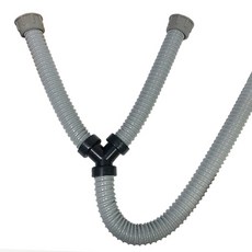 Y자형 싱크대 삼정 씽크대 (Y자형 배수호스) Y자 교체용 배수구 교체 보수 씽크대 배관, 1개