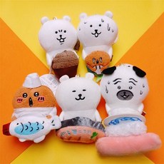 브롤리 나가노 농담곰 담곰이 인형 감자 초밥 구운생선 인형펜던트 인형키링 가방장식, 10cm, 감자 인어