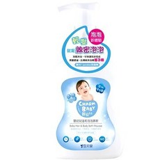 CHARM BABY 親貝比 嬰幼兒溫和草本沐浴精 400ml, 1個, 泡泡慕斯500ml