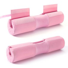 스미스머신 어깨보호대 스쿼트 하이바 두꺼운 01 색상랜덤 스트랩 보호 안전 프레스 머신, 12 업그레이드핑크-셀프본딩