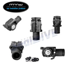 海豹潛水 MVD Invert Roller RAM V2 線滾輪魚槍頭套件組 槍頭 線滾輪, 單線滾輪槍頭