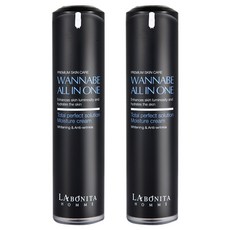 라보니따 옴므 워너비 올인원 1+1/ 스킨 로션 에센스를 한번에/ 초간편 남성 올인원/ 은은한 향/ 남성화장품/남자화장품, 2개, 120ml