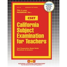 (英文圖書)California Subject Examination for Teachers (CSET) 平裝版, National Learning Corp, 英文