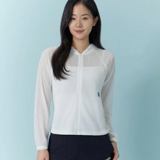 지센 여성 캐주얼 기본 패션룩 41 후드집업 가디건 긴팔 티셔츠 LPTSQ341WH 48788108DH5885604, 화이트 90