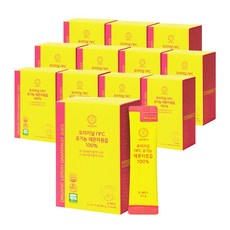 아르디엠 오리지널 NFC 유기농 레몬자몽즙 100% 착즙 레몬 자몽 원액, 12개, 280g