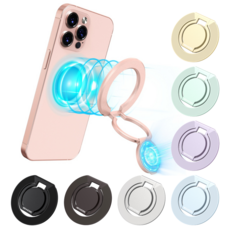 노바엣지 맥세이프 그립 톡홀더 마그네틱 스마트톡, 1개, 핑크