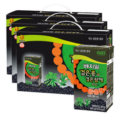 베지밀 검은콩과 검은참깨 두유, 190ml, 1개