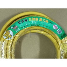 電精靈 新安規 過載動力延長線 台灣製造 十字動力線 軟線帶燈款, 1個, 超取限2條