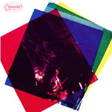 서락 [프린스] 셀로판지 교재용 5색상입 초록 투명 노랑 빨강 파랑 암기용셀로판지