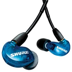 슈어 AONIC 215 UNI 인이어 이어폰 SHURE SE215 UNI 모니터 유선 이어셋 [삼아정품], 블루