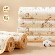 嬰兒兒童防水隔尿墊，A類純棉表層，可水洗, 小尺寸30X45cm隨機兩條, 1個