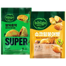 CJ 말차호떡+슈크림붕어빵, 1세트, 210g