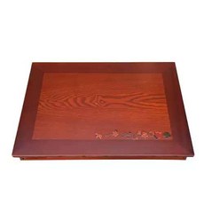 전통 미니교자상 개다리 소반 호족반 혼술상 찻상 차탁 다도 돌상 커피 우드, C_69x51x25 꽃, 1개