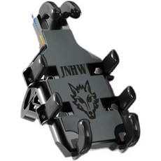 台倉出庫 電動車手機支架帶帽子罩摩託車外賣電瓶車導航架帶頭盔防曬防雨 NAOE, 2024款支架【補帶帽子】橫把款