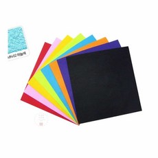 MN 부직포 4절 하늘색 44x44 10개 학원