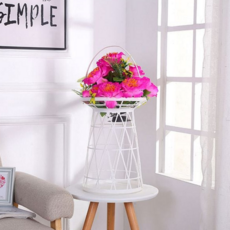 꽃화병 인테리어 플랜테리어 꽃꽂이 베이스 장식품 거실 현관 집들이선물 플라워 스탠드 스탠딩 장식장